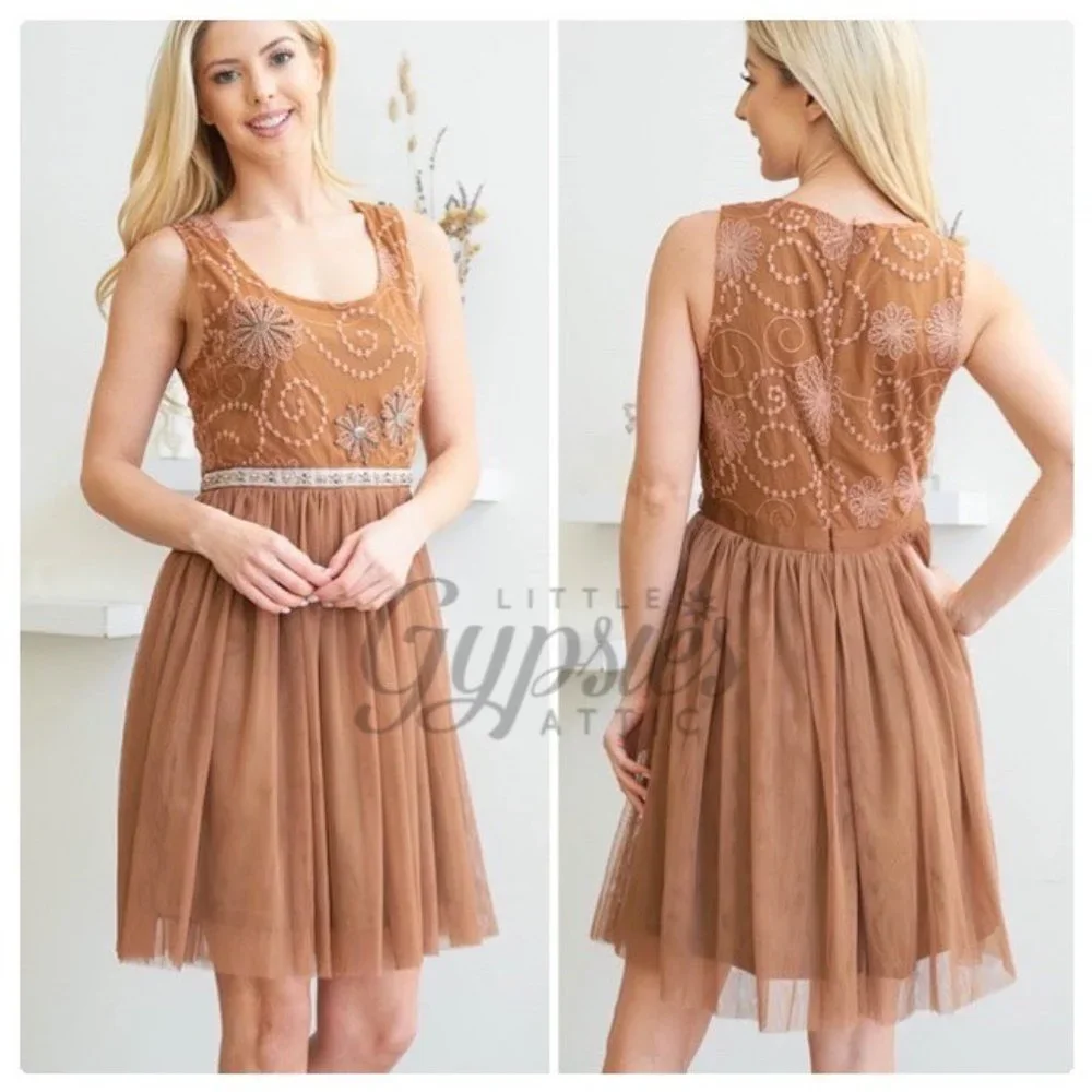 A'reve Steampunk Fairy Tulle Dress - Picture 3 of 12